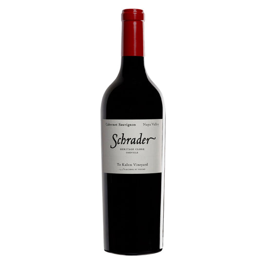 Schrader Heritage Clone To Kalon Vineyard Cabernet Sauvignon