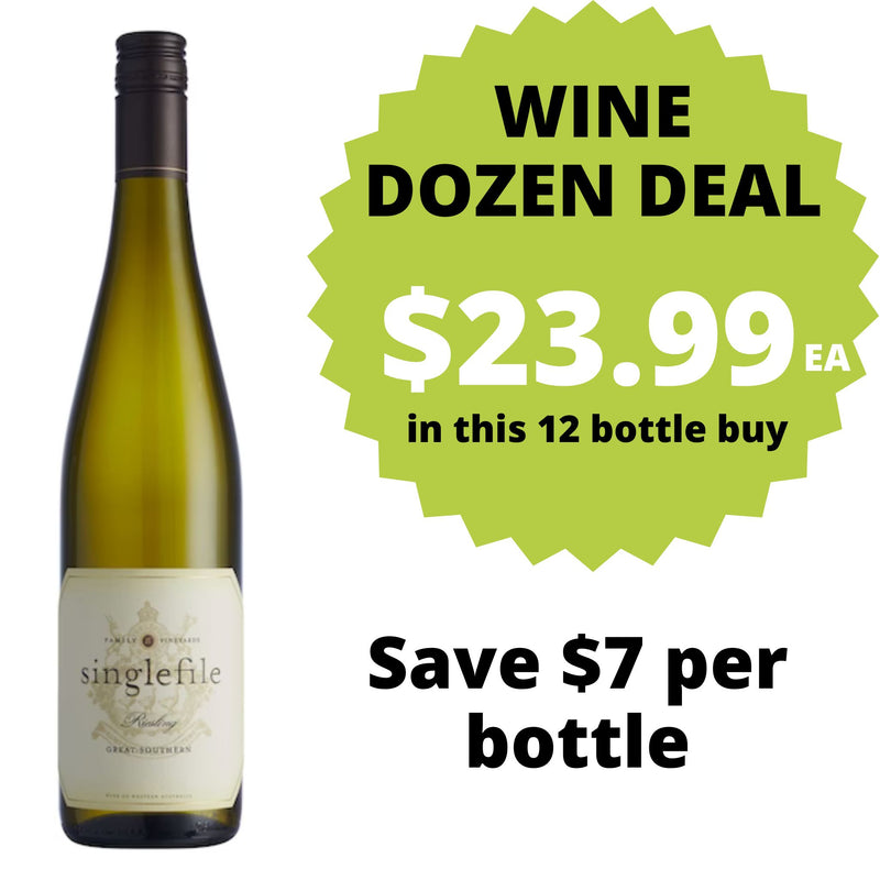 Singlefile Riesling DOZEN DEAL