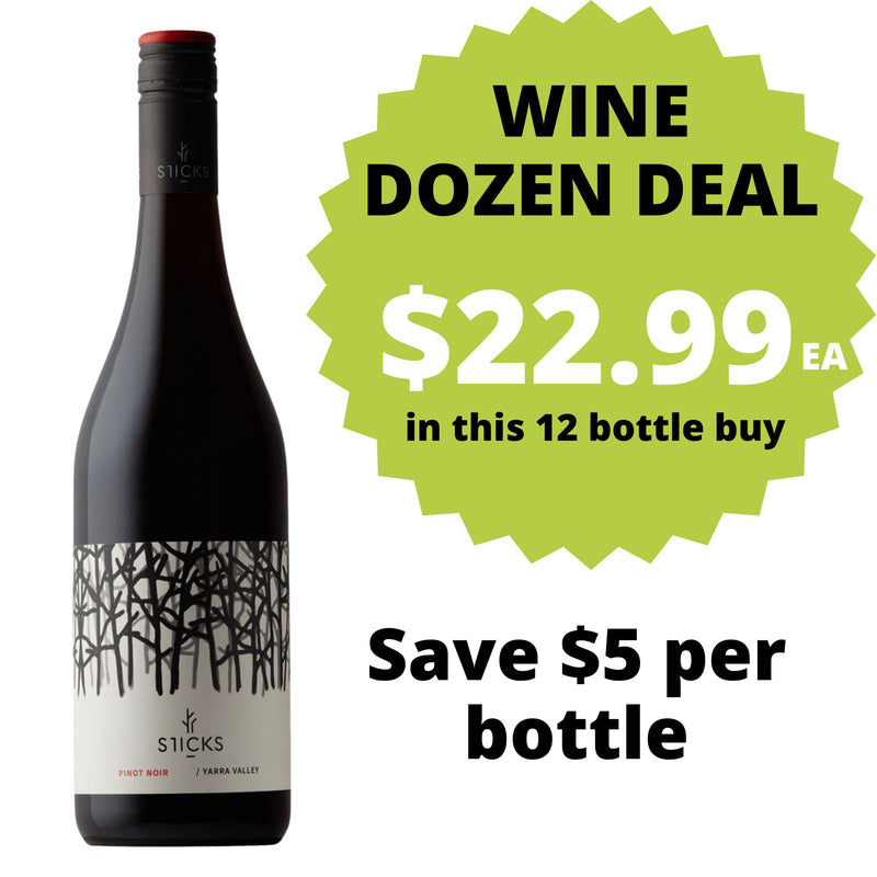 Sticks Pinot Noir DOZEN DEAL