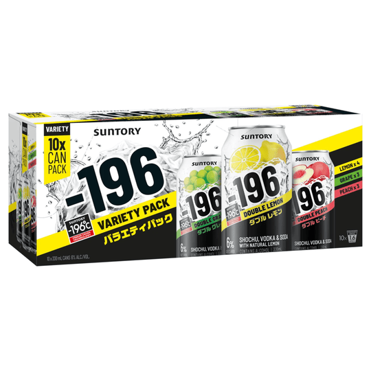 Suntory Minus 196 Mixed Cans 10PK 330ML