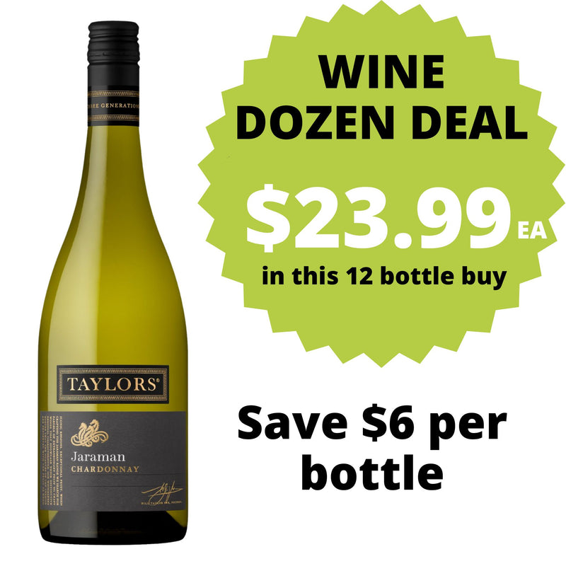 Taylors Jaraman Chardonnay DOZEN DEAL