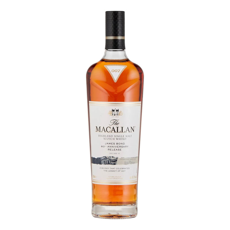 The Macallan James Bond 60th Anniversary Release Decade 6 Single Malt Scotch Whisky