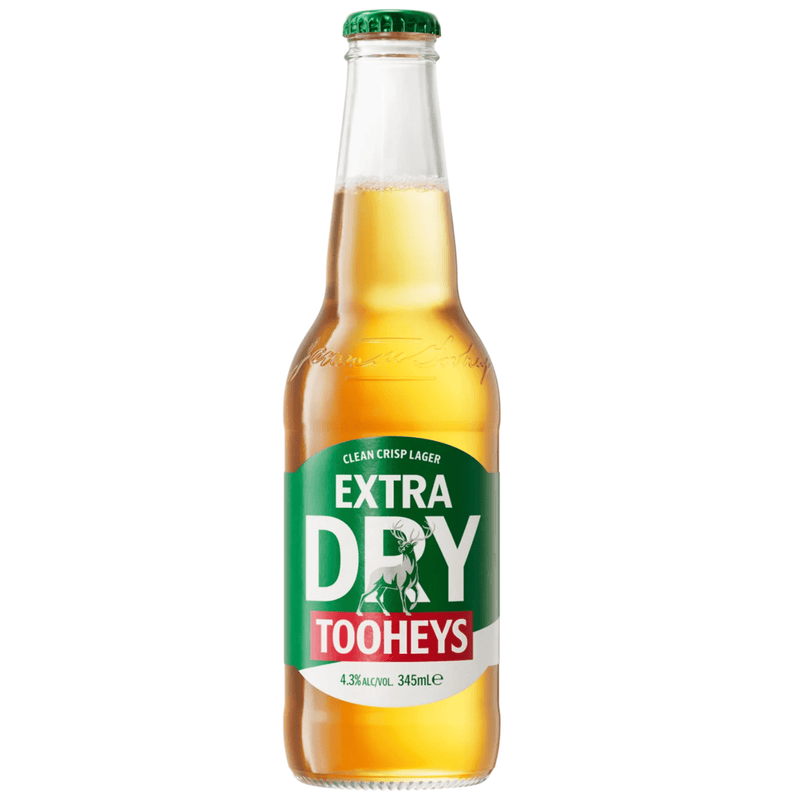 Tooheys Extra Dry Bottle 345ml