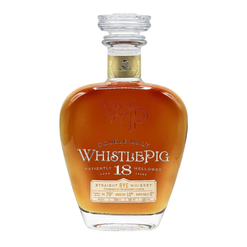 Whistle Pig 18 Year Old Double Malt Straight Rye Whiskey