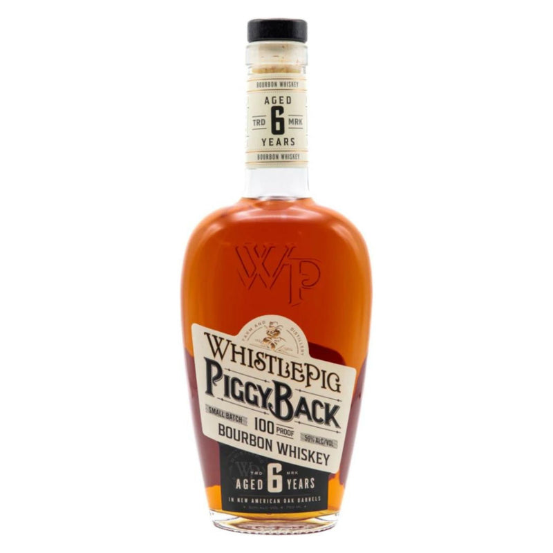 Whistle Pig Piggyback 6 Year Old Bourbon Whiskey