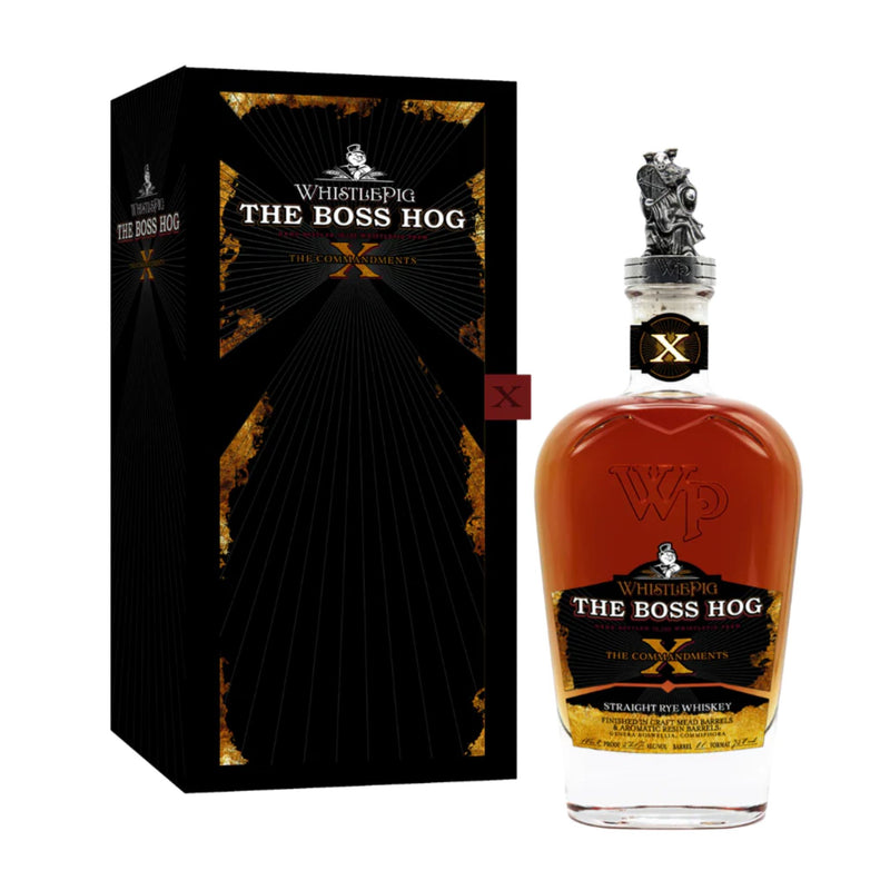 Whistle Pig The Boss Hog X The Commandments Straight Rye Whiskey