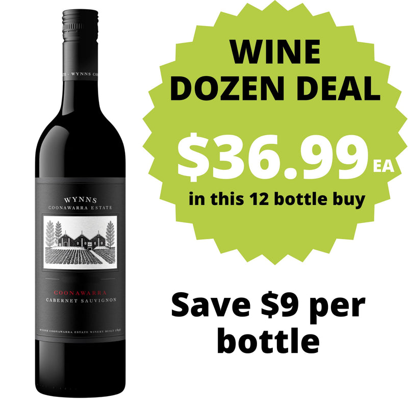 Wynns Black Label Cabernet Sauvignon DOZEN DEAL