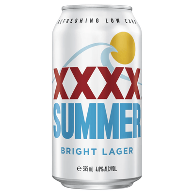XXXX Summer Bright Lager Can