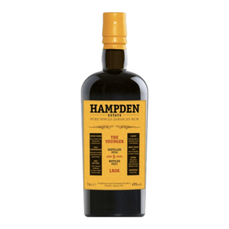 Hampden Estate 2016 5 Year Old The Younger LROK Pure Single Jamaican Rum