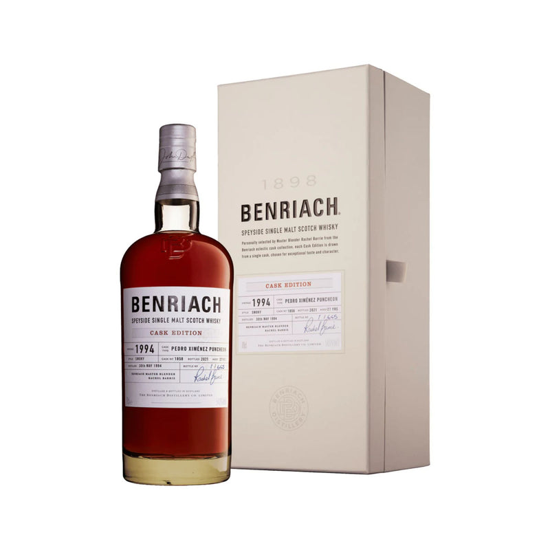 Benriach 1994 Single Cask No.1858 27 Year Old Single Malt Scotch Whisky