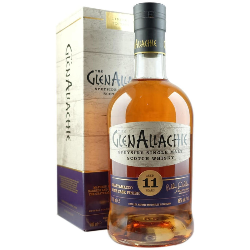 GlenAllachie 11 Year Old Grattamacco Wine Cask Finish Single Malt Scotch Whisky