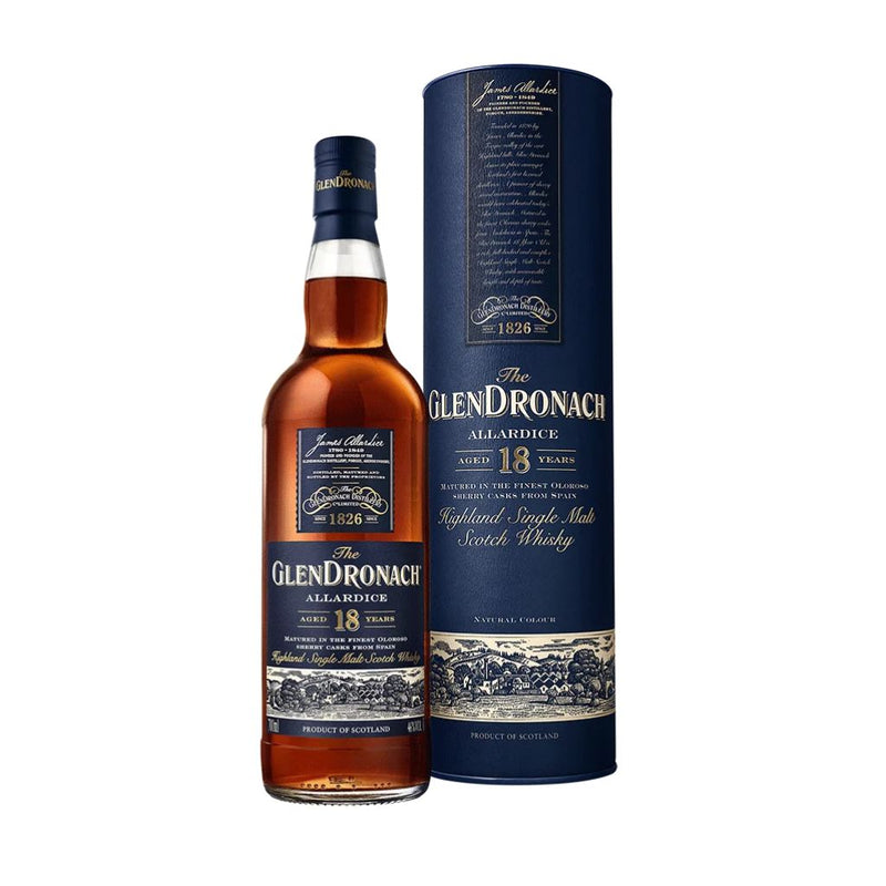 Glendronach Allardice 18 Year Old Single Malt Scotch Whisky