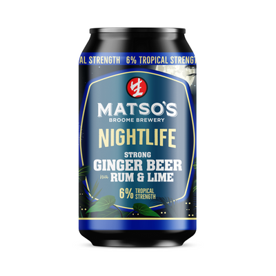Matso's Nightlife Ginger Beer Rum & Lime