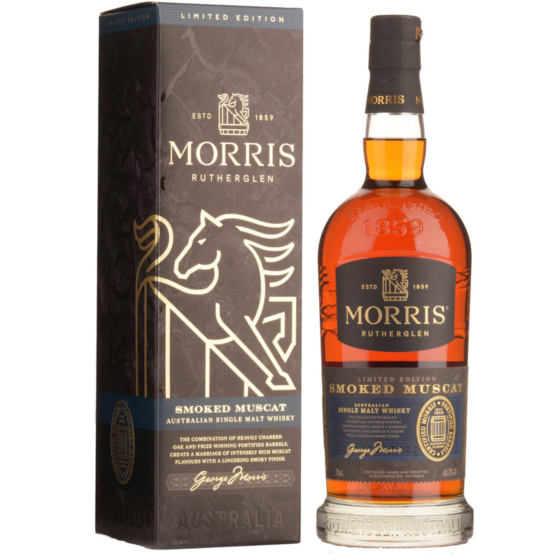Morris Rutherglen Smoked Muscat Single Malt Australian Whisky - Limited Edition