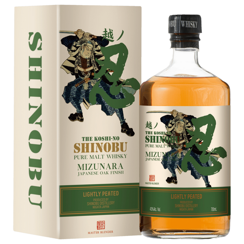 The Shinobu Pure Malt Lightly Peated Japanese Whisky