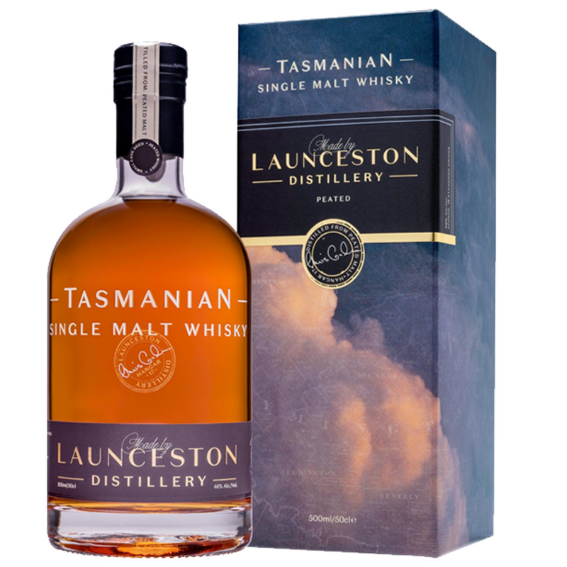 Launceston Distillery Peated Single Malt Australian Whisky
