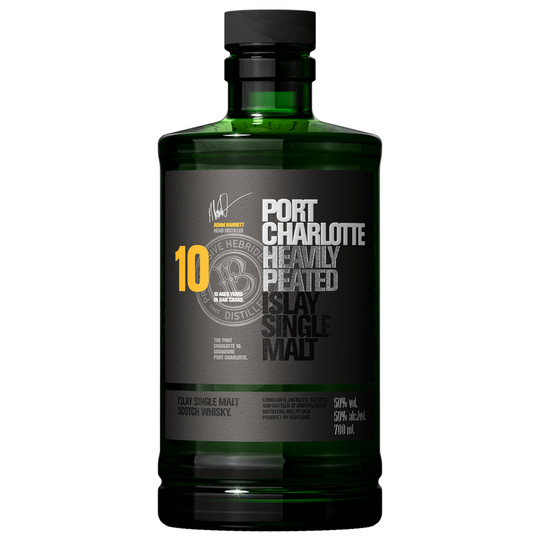 Bruichladdich Port Charlotte 10 Year Old Heavily Peated Single Malt Scotch Whisky