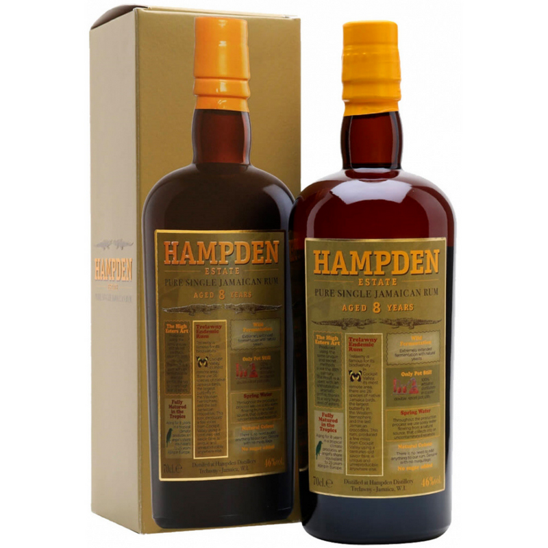 Hampden Estate 8 Year Old Pure Single Jamaican Rum