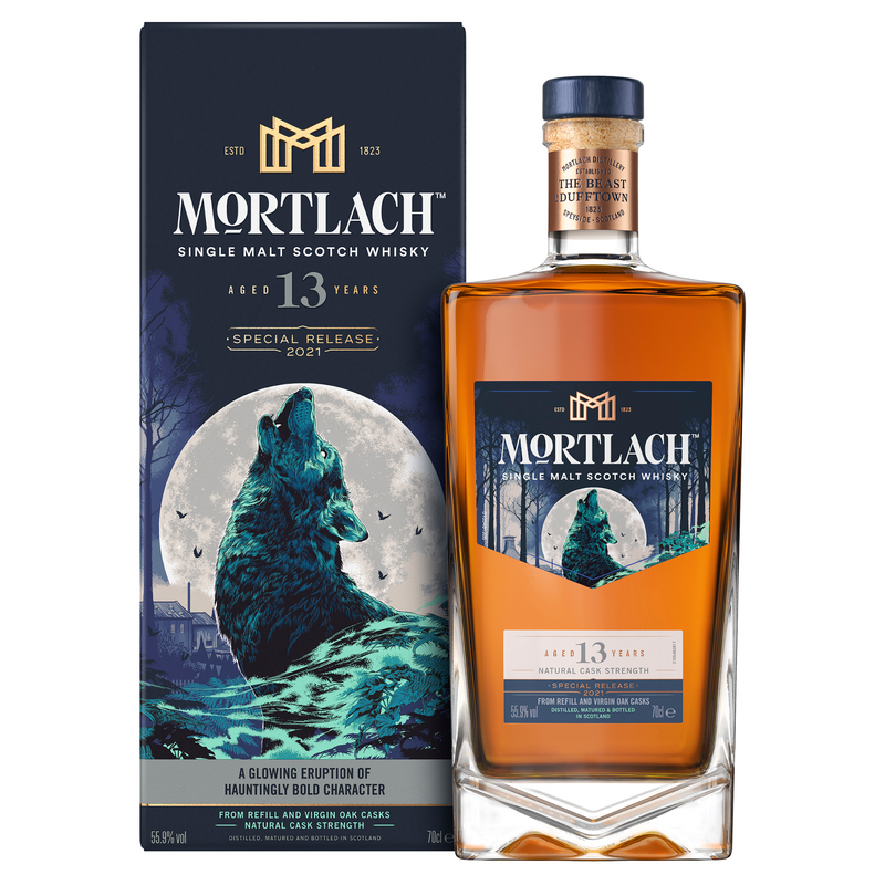 Mortlach 13 Year Old Legends Untold 2021 Special Release Single Malt Scotch Whisky
