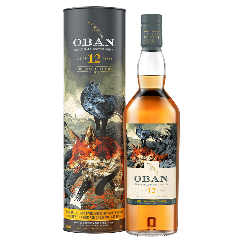 Oban 12 Year Old Legends Untold 2021 Special Release Single Malt Scotch Whisky