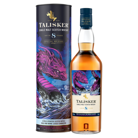 Talisker 8 Year Old Legends Untold 2021 Special Release Single Malt Scotch Whisky