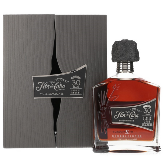 Flor De Cana Generaciones 30 year Old Single Barrel Rum