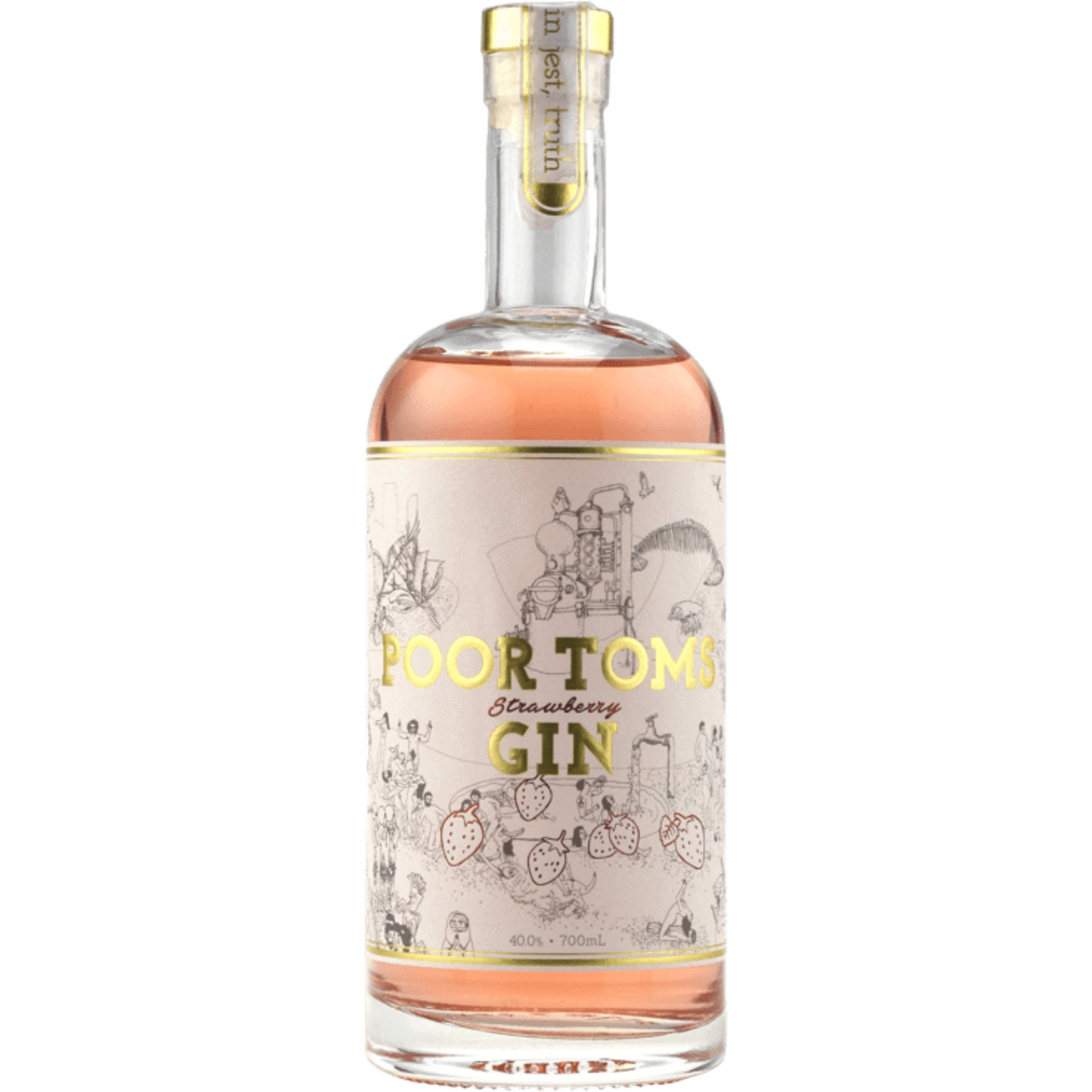 Poor Toms Strawberry Gin Sense Of Taste 3902