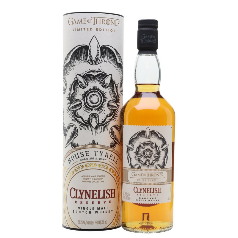 Clynelish Reserve Game of Thrones House Tyrell Limited Edition Single Malt Scotch Whisky