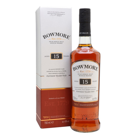 Bowmore 15 Year Old Single Malt Scotch Whisky