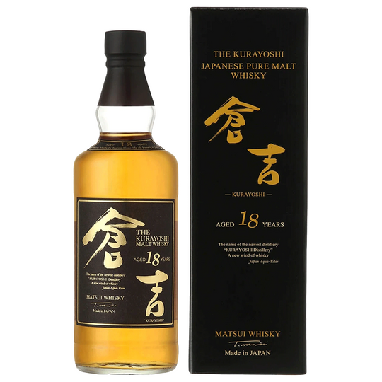 The Kurayoshi 18 Year Old Pure Malt Japanese Whisky