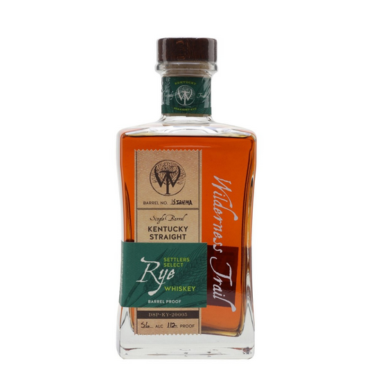 Wilderness Trail Single Barrel Settlers Select Rye Whiskey