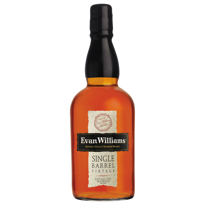 Evan Williams Single Barrel Vintage Bourbon Whiskey