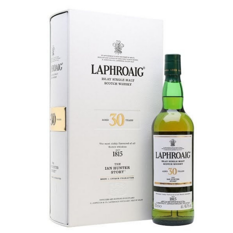 Laphroaig The Ian Hunter Story: Book 1 30 Year Old Single Malt Scotch Whisky