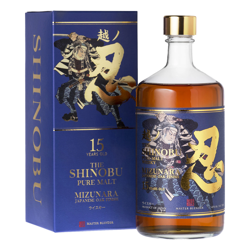 The Shinobu 15 Year Old Pure Malt Japanese Whisky