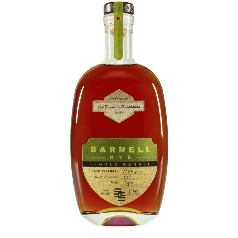 Barrell Craft Spirits The Drunken Bumblebee 7 Year Old Rye Whiskey