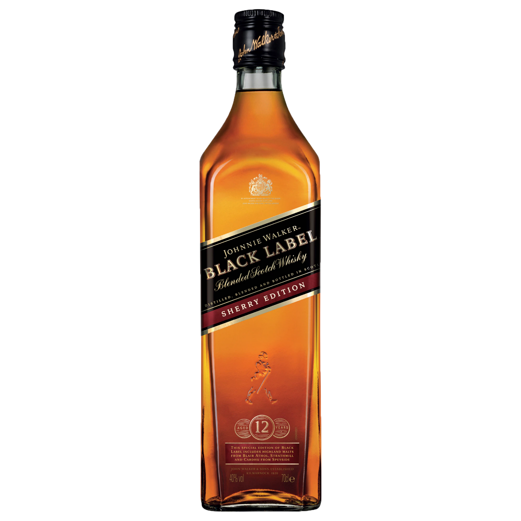 Johnnie Walker Black Label Sherry Edition 12 Year Old Blended Scotch W ...