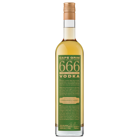 Cape Grim 666 Lemon Myrtle Vodka