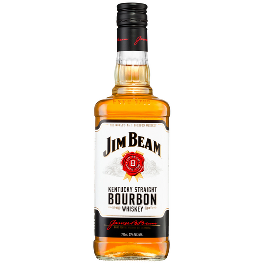 Jim Beam White Label Bourbon Whiskey
