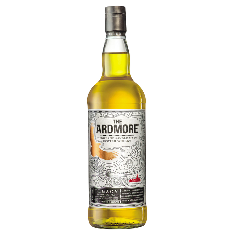 Ardmore Legacy Lightly Peated Single Malt Scotch Whisky