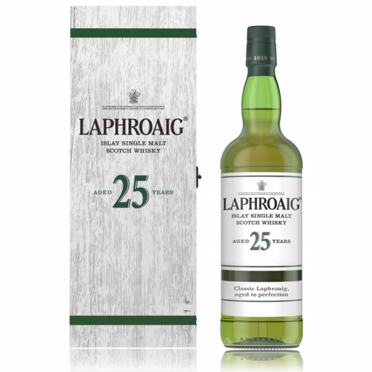 Laphroaig 25 Year Old Single Malt Scotch Whisky