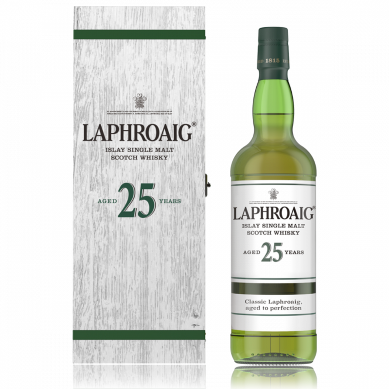 Laphroaig 25 Year Old Single Malt Scotch Whisky