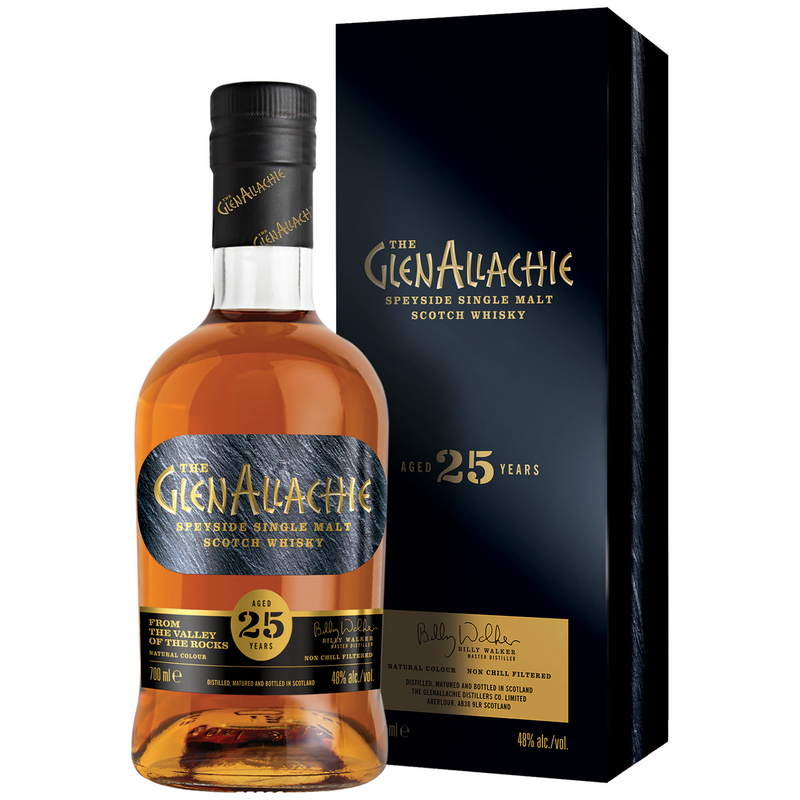 GlenAllachie 25 Year Old Single Malt Scotch Whisky