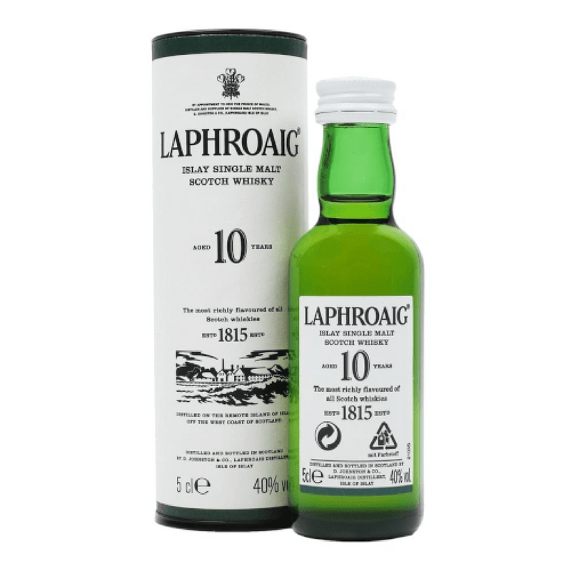 Laphroaig 10 Year Old Scotch Whisky Mini