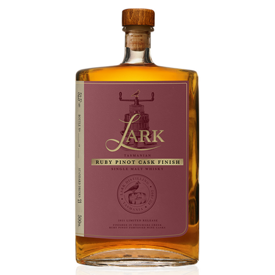 Lark Ruby Pinot Cask Finish Single Malt Australian Whisky