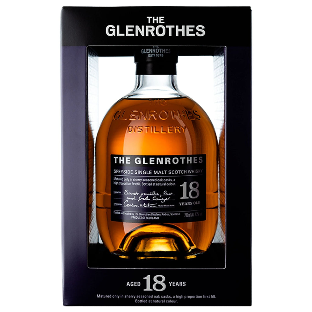 Glenrothes 18 Year Old Single Malt Scotch Whisky – Sense of