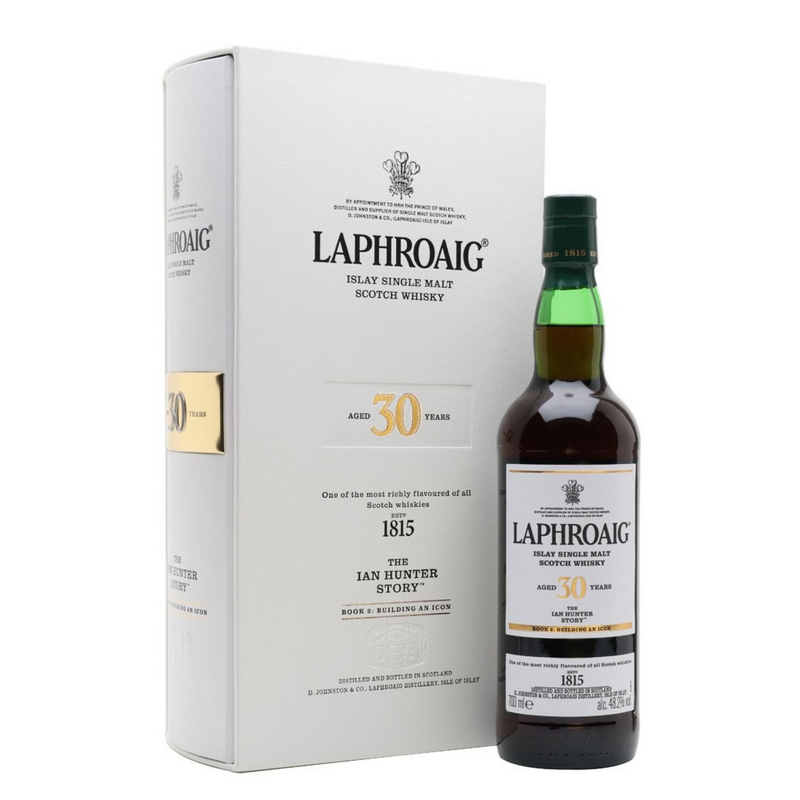 Laphroaig The Ian Hunter Story: Book 2 30 Year Old Single Malt Scotch Whisky