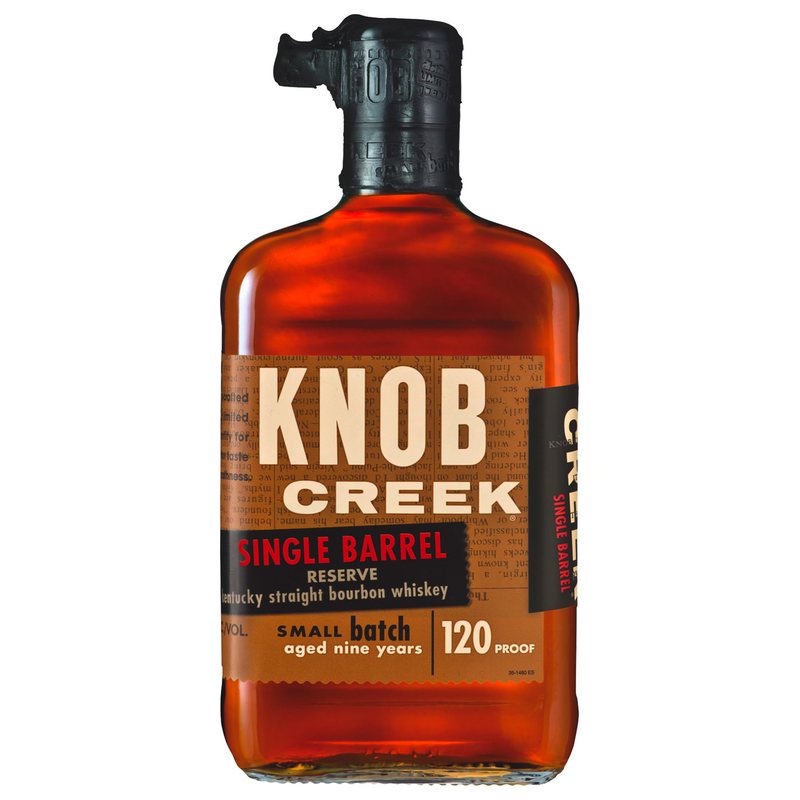 Knob Creek Single Barrel Reserve 9 Year Old Bourbon Whiskey