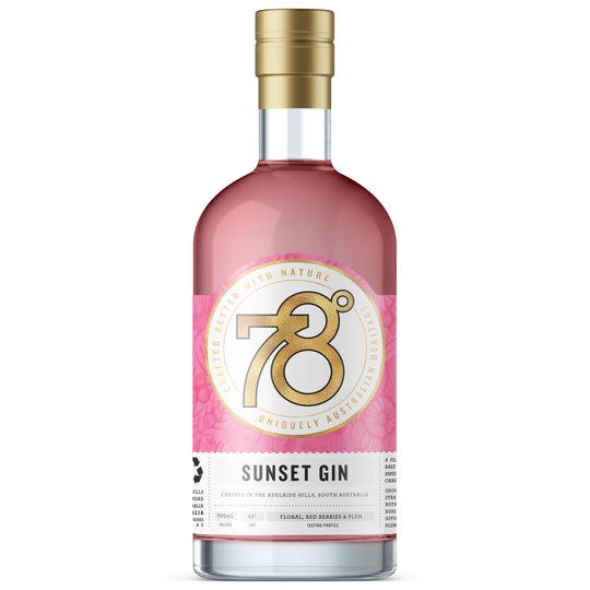Adelaide Hills Distillery 78 Degrees Sunset Gin