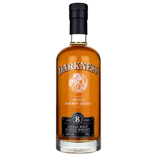 Darkness 8 Year Old Sherry Cask Finished Single Malt Scotch Whisky