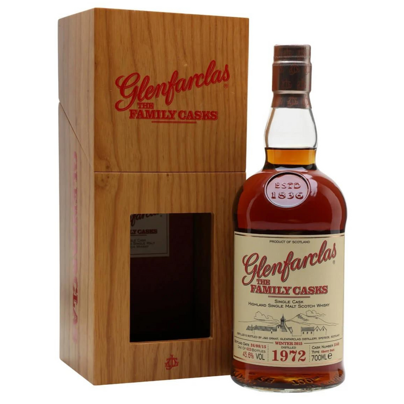 Glenfarclas The Family Casks 1972 Single Malt Scotch Whisky Winter 2015 Release